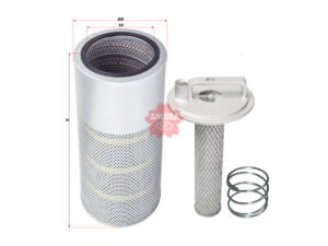 Filtro de aceite hidráulico SAKURA H85872 para SANY