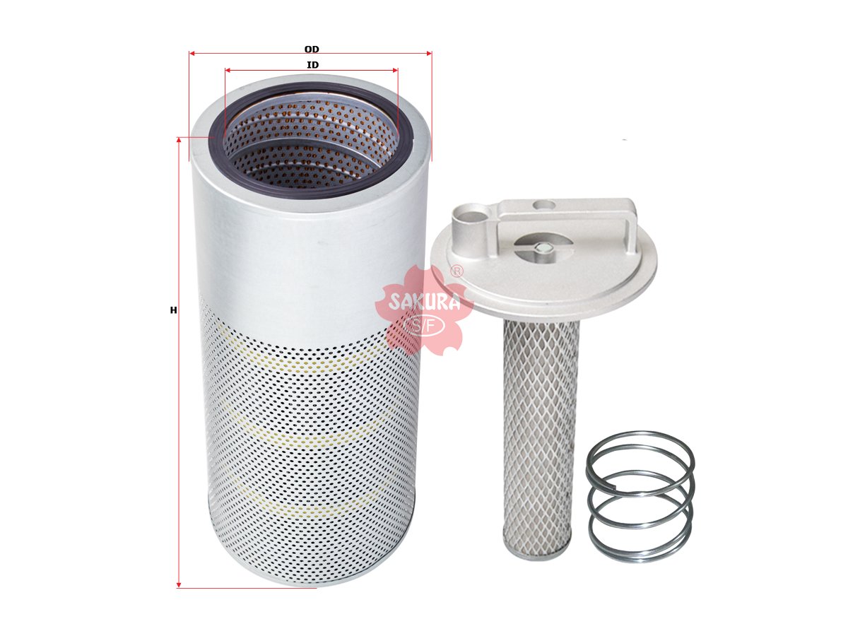 Filtro de aceite hidráulico SAKURA H85872 para SANY