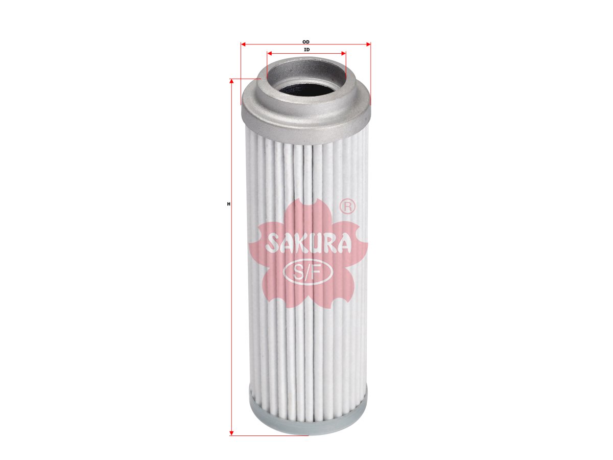 Filtro de aceite hidráulico SAKURA H89060 para DOOSAN