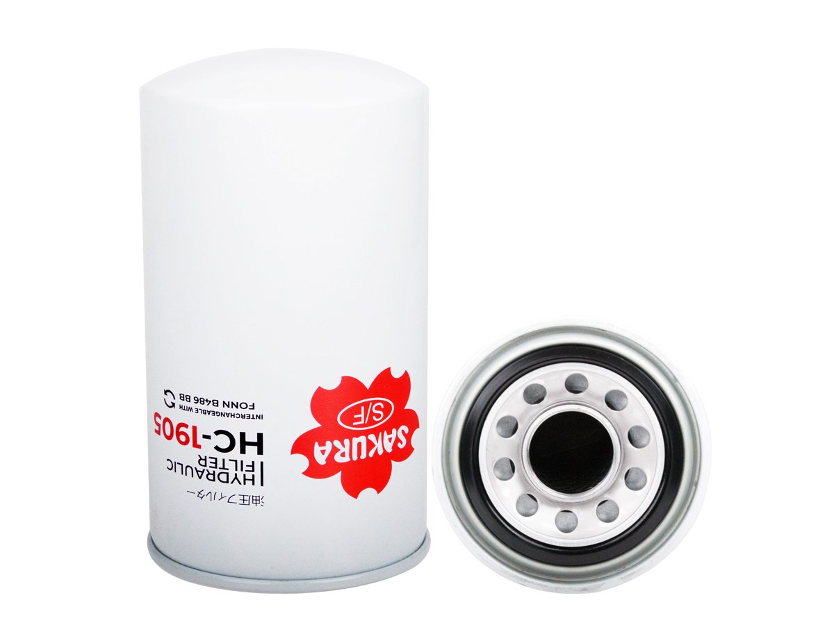 Filtro de aceite hidráulico SAKURA HC1905 para CASE, FIAT-AGRI y 2 marcas más