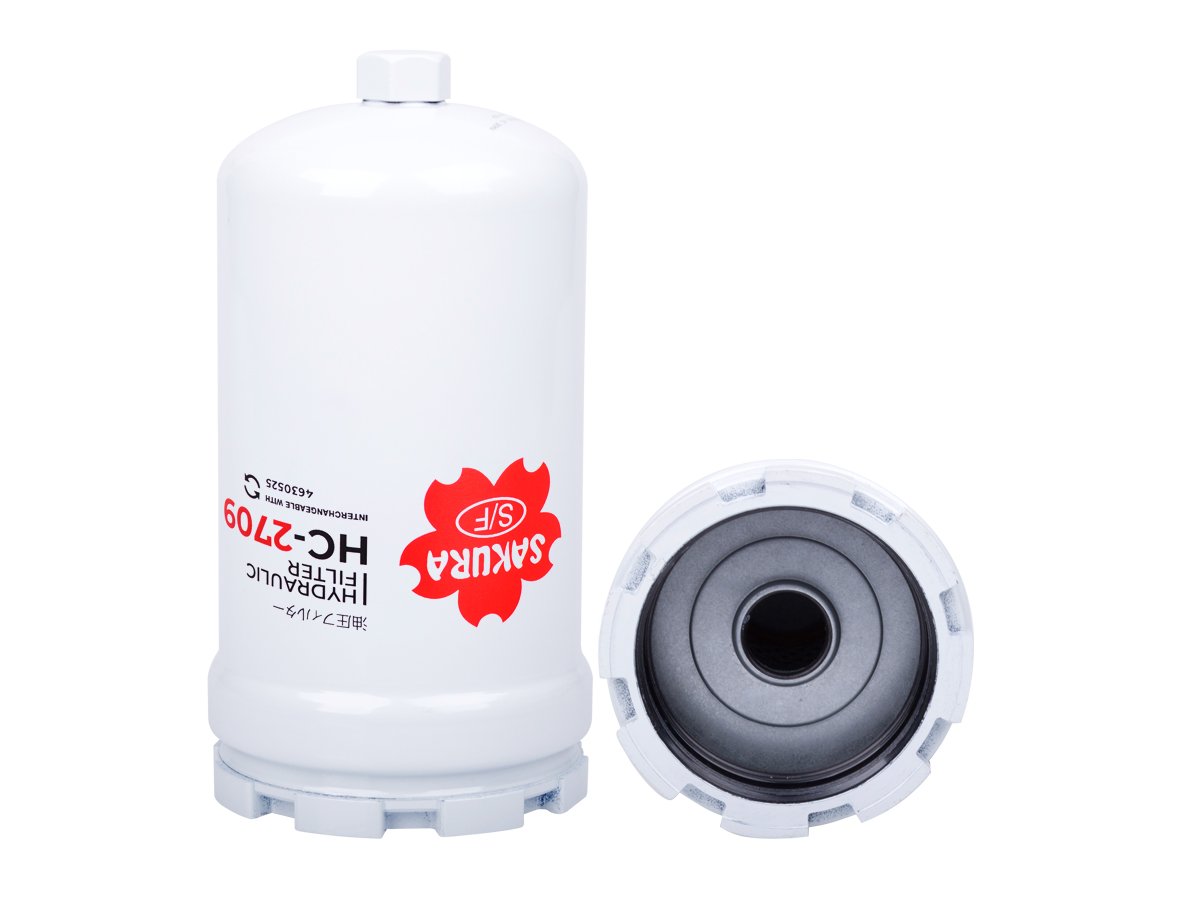 Filtro de aceite hidráulico SAKURA HC2709 para HITACHI y XCG