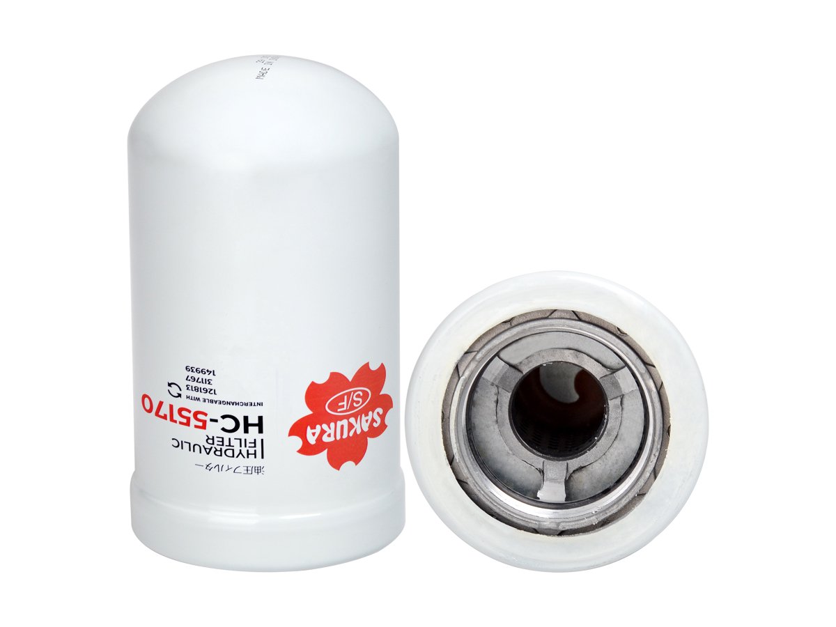 Filtro de aceite hidráulico SAKURA HC55170 para CATERPILLAR