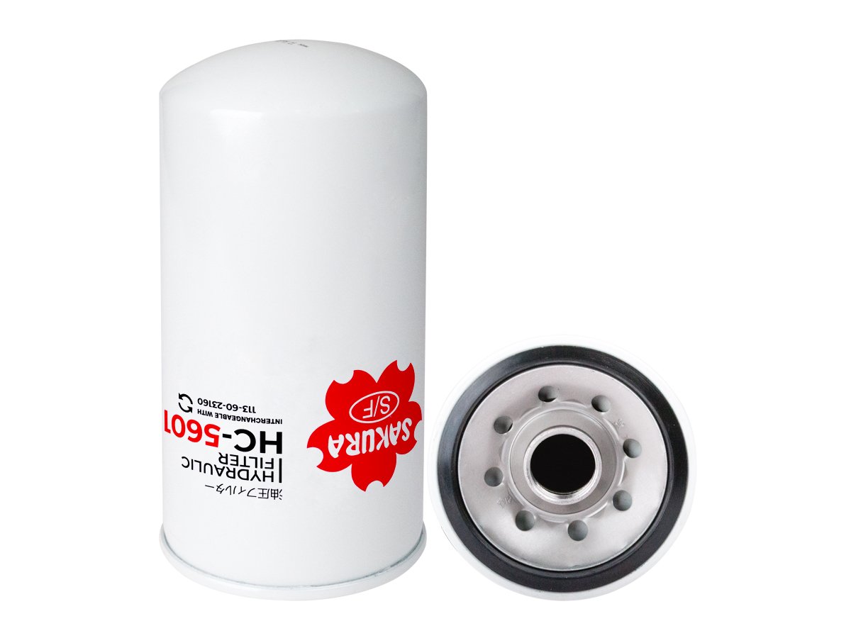 Filtro de aceite hidráulico SAKURA HC5601 para KOMATSU