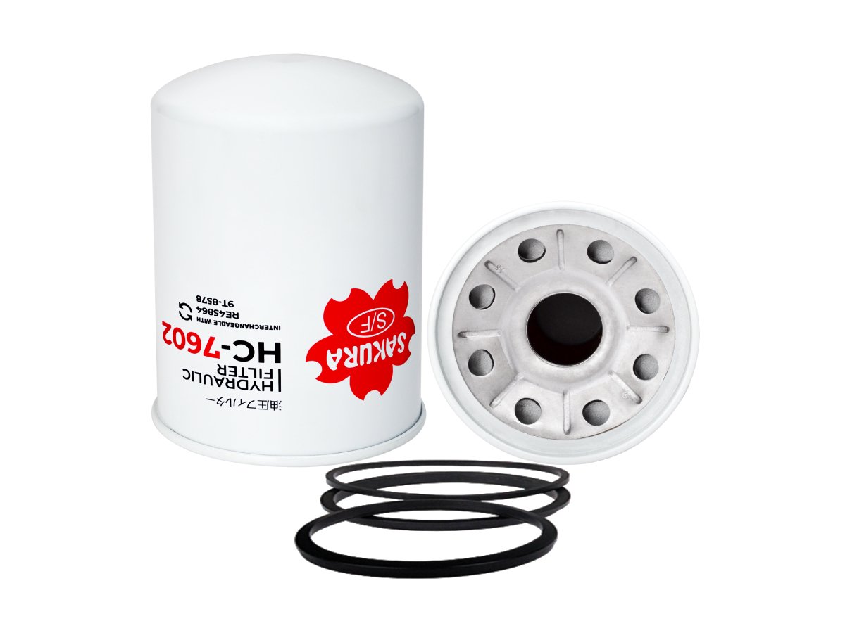 Filtro de aceite hidráulico SAKURA HC7602 para JOHN DEERE