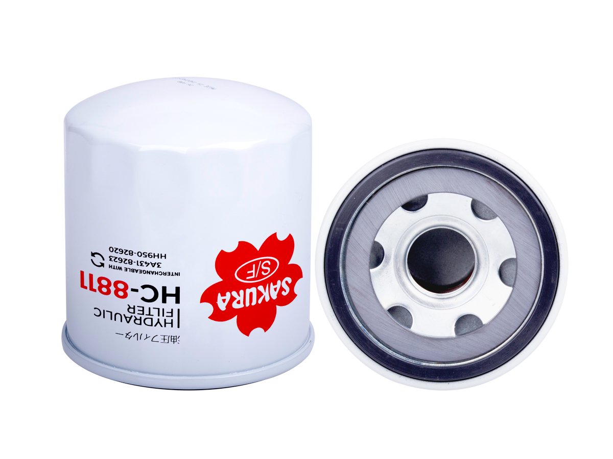 Filtro de aceite hidráulico SAKURA HC8811 para KUBOTA