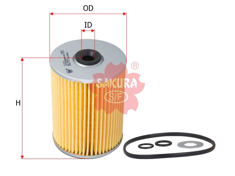 O1016 Filtro de aceite SAKURA O1016 para MITSUBISHI
