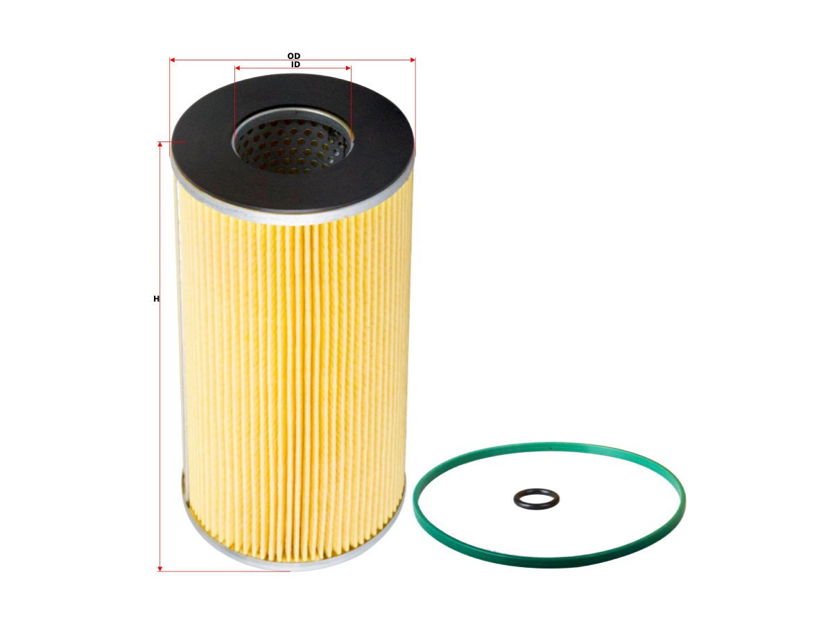 Filtro de aceite SAKURA O1325 para CHEVROLET y HINO