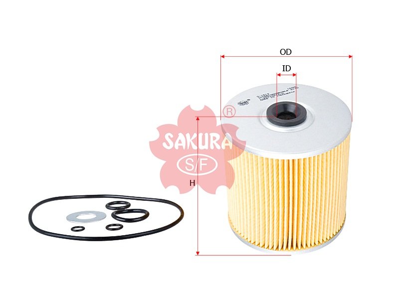 Filtro de aceite SAKURA O1519 para ISUZU