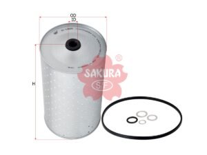 Filtro de aceite SAKURA O1805 para NISSAN y TADANO