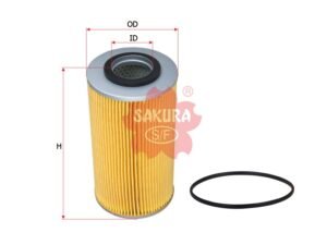 Filtro de aceite SAKURA O1806 para FURUKAWA y NISSAN
