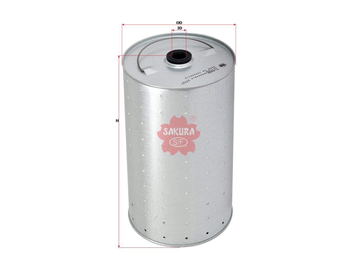 O2605 Filtro de aceite SAKURA O2605 para ALLIS CHALMERS, ALSTHOM y 57 marcas más