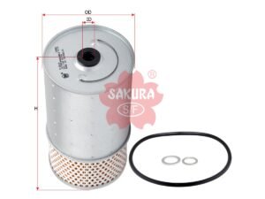 Filtro de aceite SAKURA O2629 para MERCEDES-BENZ y SSANGYONG