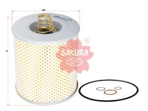 Filtro de aceite SAKURA O5303 para ADE, ATLAS COPCO y 10 marcas más