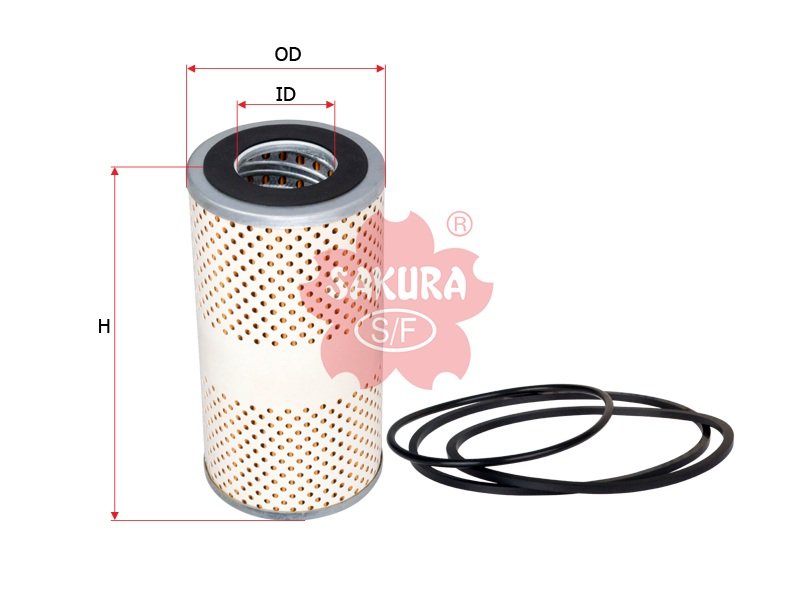 O76010 Filtro de aceite SAKURA O76010 para JOHN DEERE
