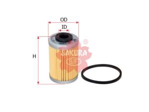 Filtro de aceite SAKURA O7950 para BOMAG, DYNAPAC y 2 marcas más