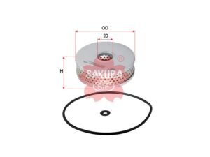Filtro de aceite SAKURA PO45010 para NEW HOLLAND(CNH)