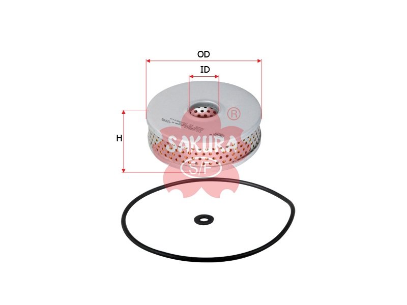 PO45010 Filtro de aceite SAKURA PO45010 para NEW HOLLAND(CNH)