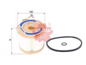 Separador de agua y combustible SAKURA SF191110 para GMC