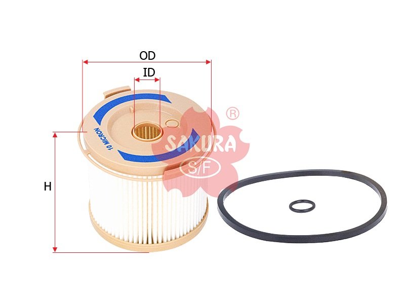 Separador de agua y combustible SAKURA SF191110 para GMC