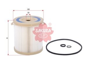 Separador de agua y combustible SAKURA SF191310 para VOLVO