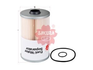 Separador de agua y combustible SAKURA SF57060 para ATLAS COPCO, TEREX y XCMG
