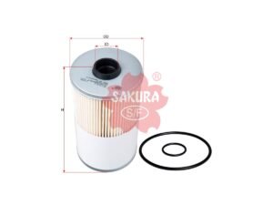 Separador de agua y combustible SAKURA SF71010 para INTERNATIONAL TRUCKS y PETERBILT