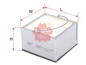 Separador de agua y combustible SAKURA SF7922 para CASE, MAN y 2 marcas más