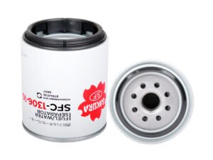 Separador de agua y combustible SAKURA SFC130610 para FIAT-AGRI, IVECO y NEW HOLLAND(CNH)