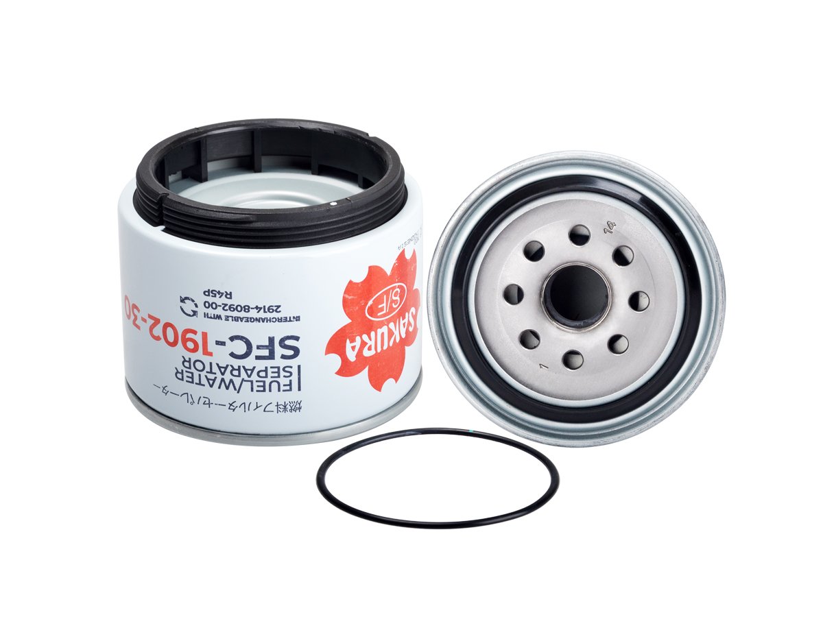 Separador de agua y combustible SAKURA SFC190230 para INGERSOLL RAND y TIMBERJACK
