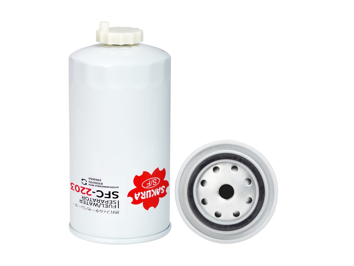 Separador de agua y combustible SAKURA SFC2203 para CASE, CASE-IH y 4 marcas más
