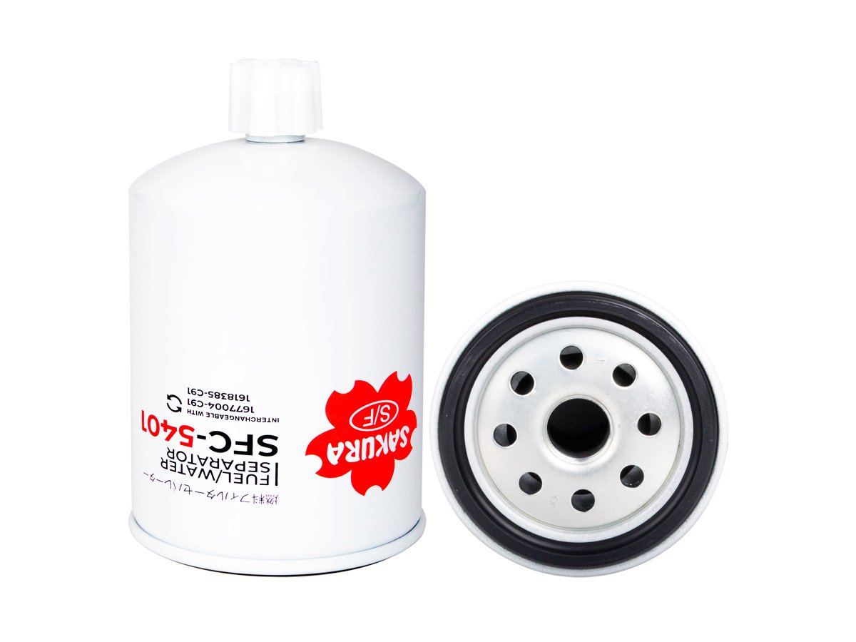 Separador de agua y combustible SAKURA SFC5401 para INTERNATIONAL y INTERNATIONAL HARVESTER/IHC