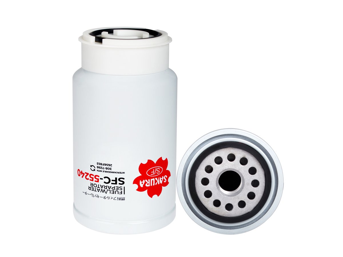 Separador de agua y combustible SAKURA SFC55240 para CATERPILLAR