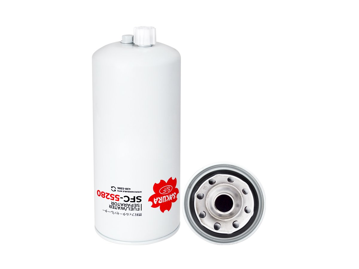 Separador de agua y combustible SAKURA SFC55280 para CATERPILLAR