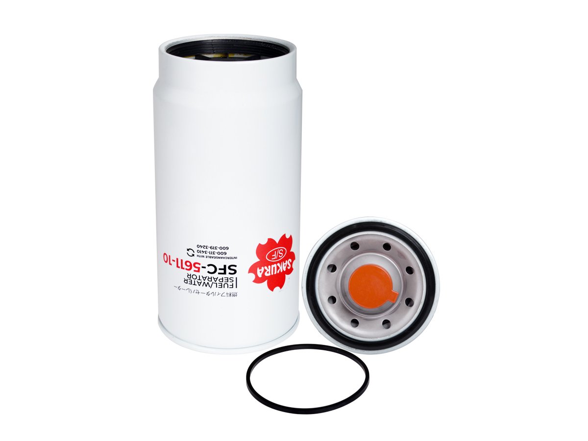 Separador de agua y combustible SAKURA SFC561110 para KOMATSU