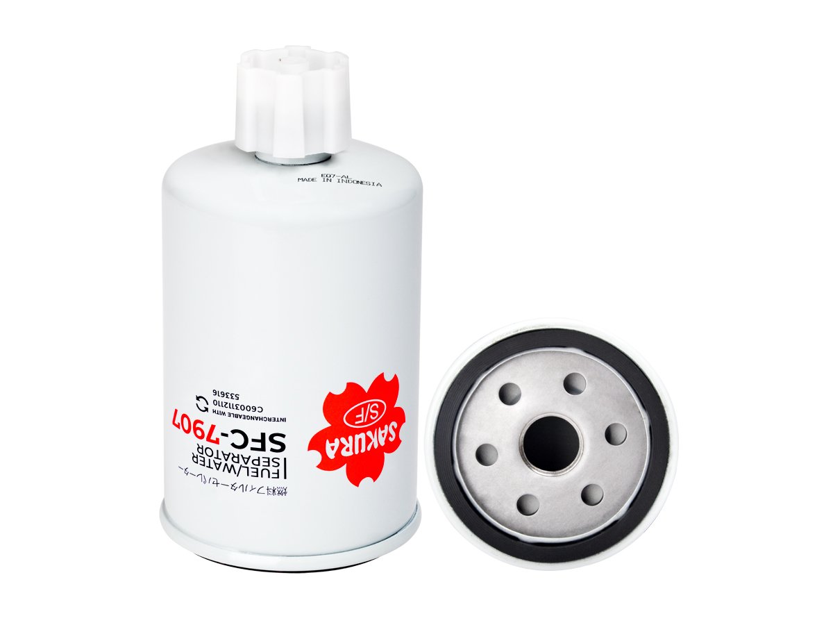 SFC7907 Separador de agua y combustible SAKURA SFC7907 para CHENGGONG, CUMMINS y 11 marcas más