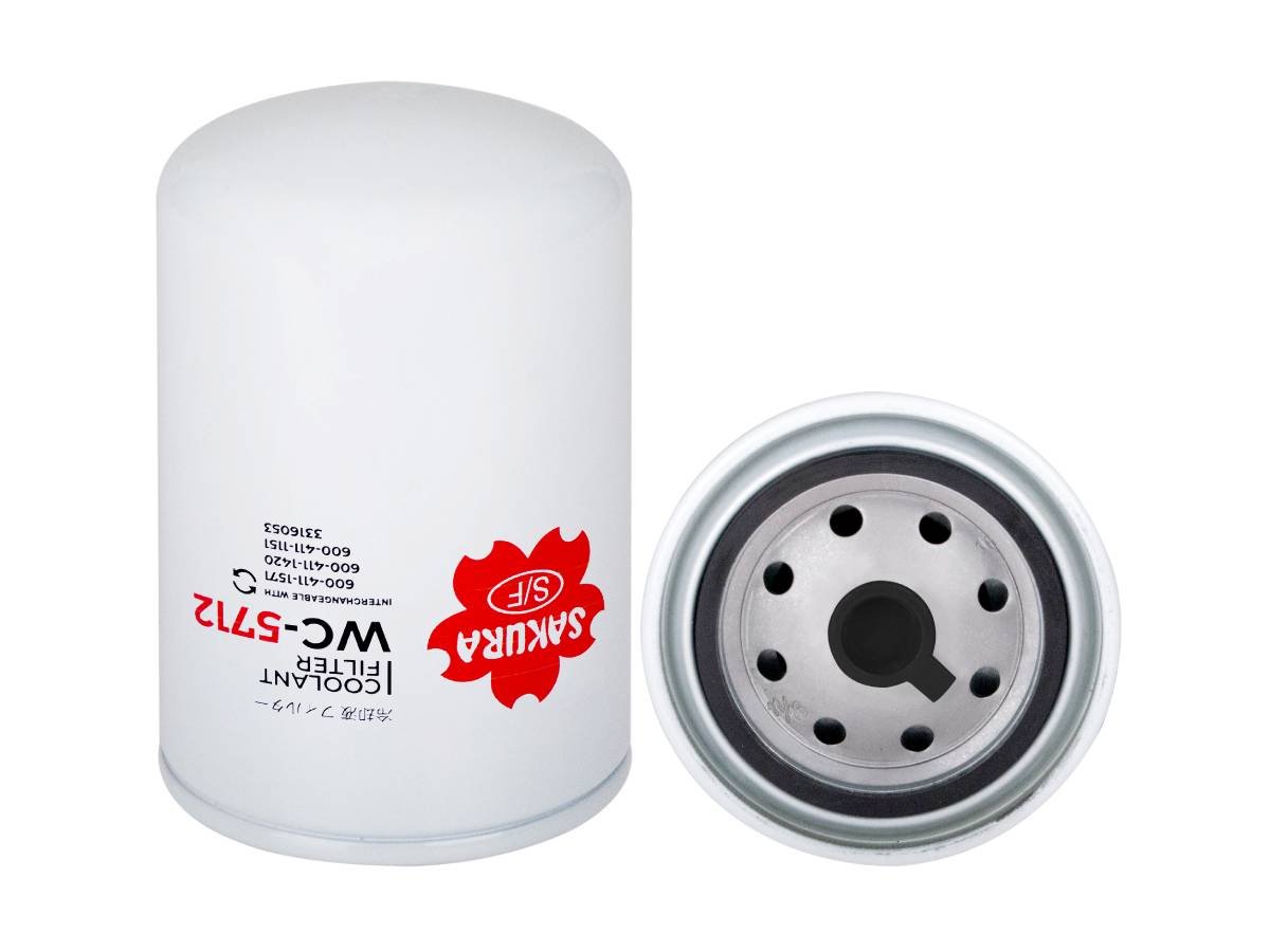 Filtro de refrigerante SAKURA WC5712 para ALASKA DIESEL, ALLIS CHALMERS y 34 marcas más