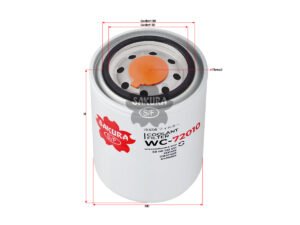 Filtro de refrigerante SAKURA WC72010 para MACK
