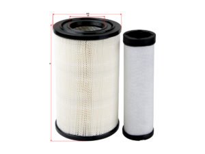 Filtro de aire SAKURA A45340S para CASE