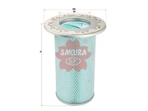 Filtro de aire SAKURA A5522 para CATERPILLAR
