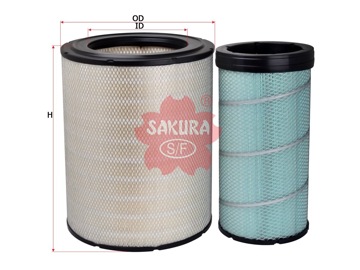 A5595S Filtro de aire SAKURA A5595S para CATERPILLAR