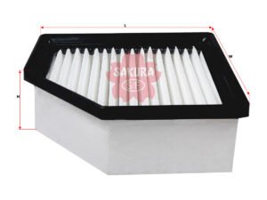 Filtro de aire SAKURA A58550 para MITSUBISHI, NISSAN y RENAULT