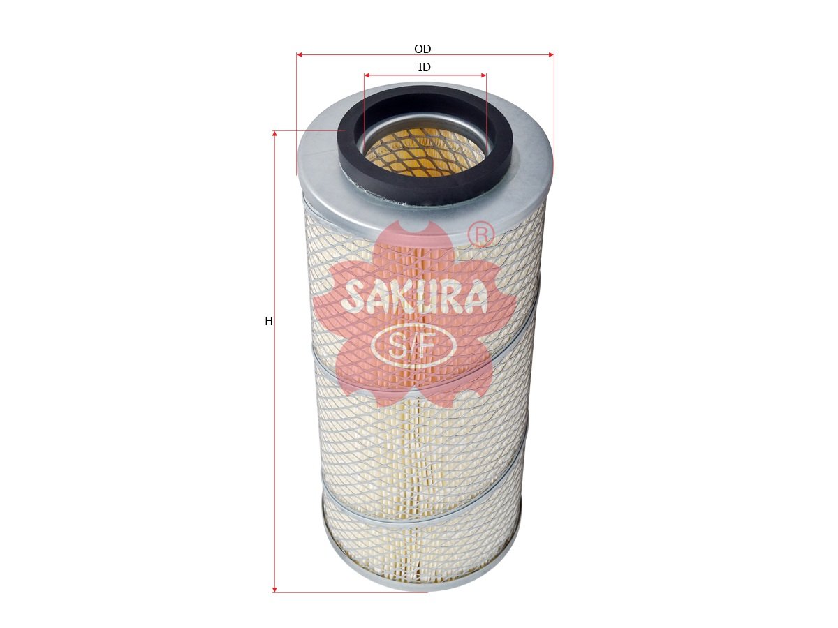 A6201 Filtro de aire SAKURA A6201 para AHLMANN, ALBARET y 32 marcas más