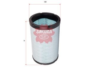 Filtro de aire SAKURA A76580 para JOHN DEERE