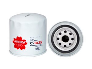 Filtro de aceite SAKURA C1025 para CASE, CHEVROLET y 9 marcas más