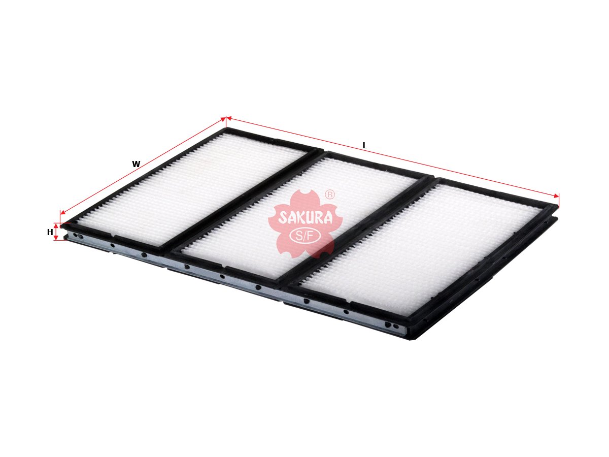 Filtro de cabina SAKURA CA5601S para KOMATSU