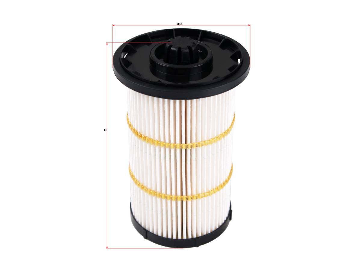 EF44450 Filtro de combustible SAKURA EF44450 para CATERPILLAR